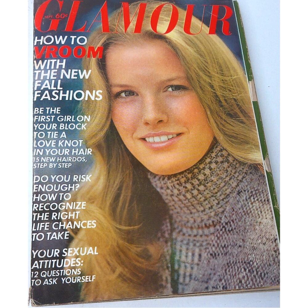 Glamour Magazine September 1970 Gunilla Lindblad
